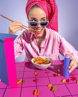 Zobna pasta z gumijastimi medvedki 