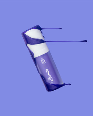 Vijolični serum za beljenje zob 
